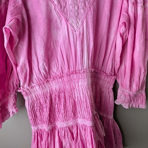 LoveShackFancy Pink Viola L - Picture 5 of 12